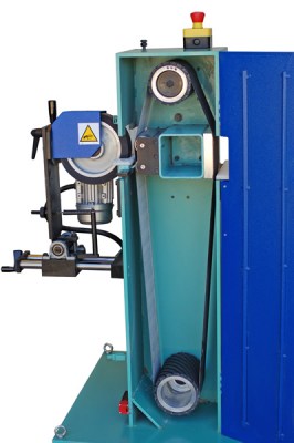 Open machinery centerless sander for round rods – TRIS