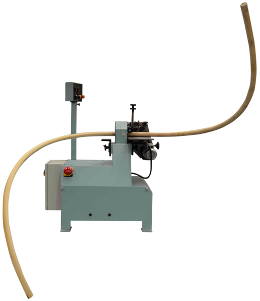 Spiral stair fitting process with rod dowel machine TPC 45-60