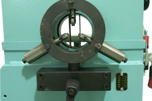 Selfcentering Bushing Orbital Wood Sanding Machine For Bent And Straight Rods LPC 300