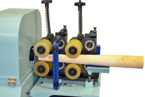 Selfcentering Feed Alt For Taper Parts Orbital Wood Sanding Machine For Bent And Straight Rods LPC 300