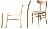 Shaped Wood Chair Componets